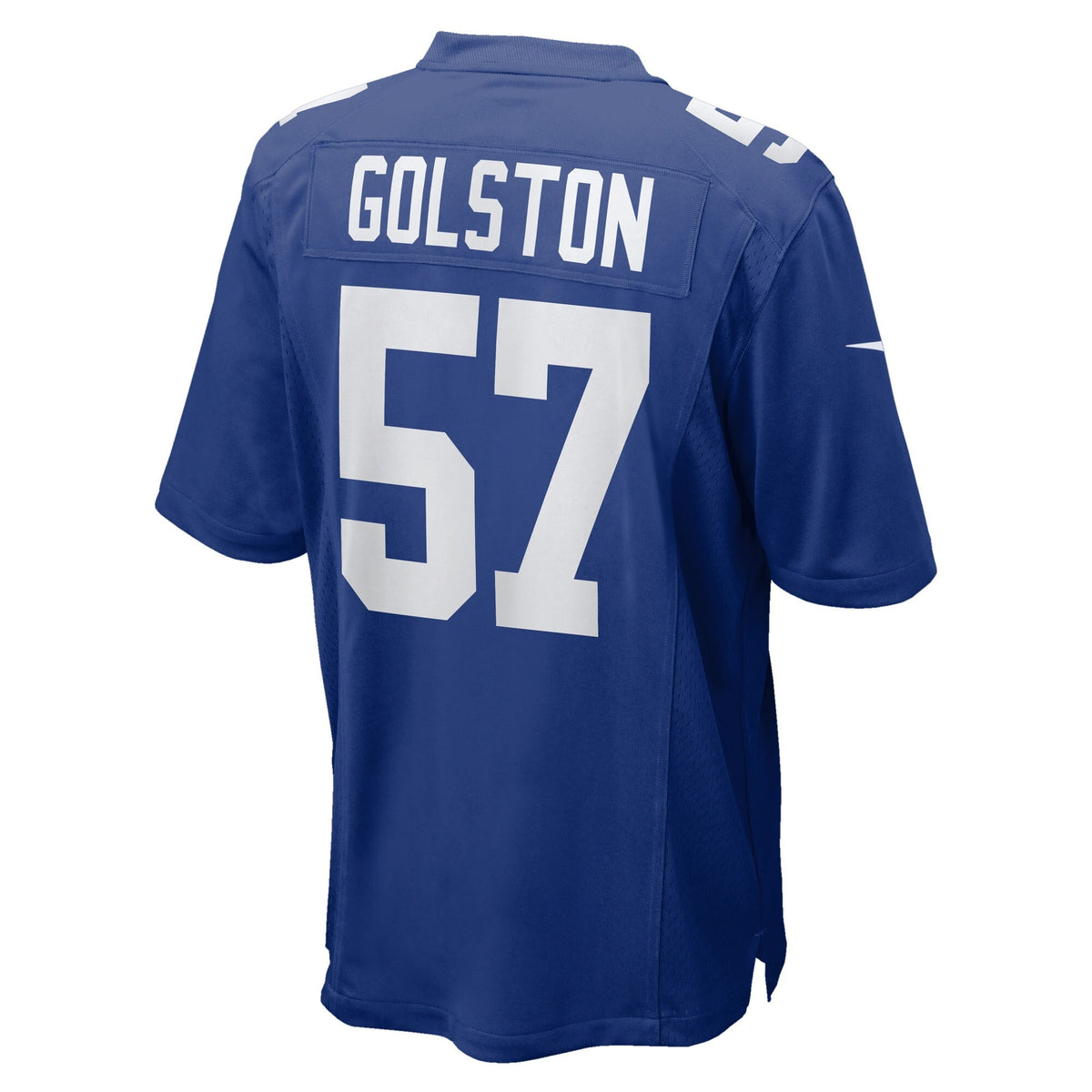 New York Giants Chauncey Golston Royal Team Game Jersey product image 4, provided for visual reference and product detail