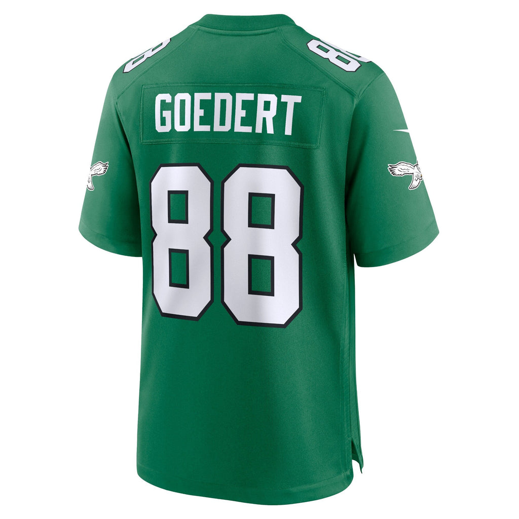 Philadelphia Eagles Dallas Goedert Kelly Green Alternate Game Player Jersey product image 4, provided for visual reference