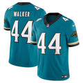 Jacksonville Jaguars Travon Walker Teal Prowler Throwback Vapor F.U.S.E. Limited Jersey product image 1, provided for visual