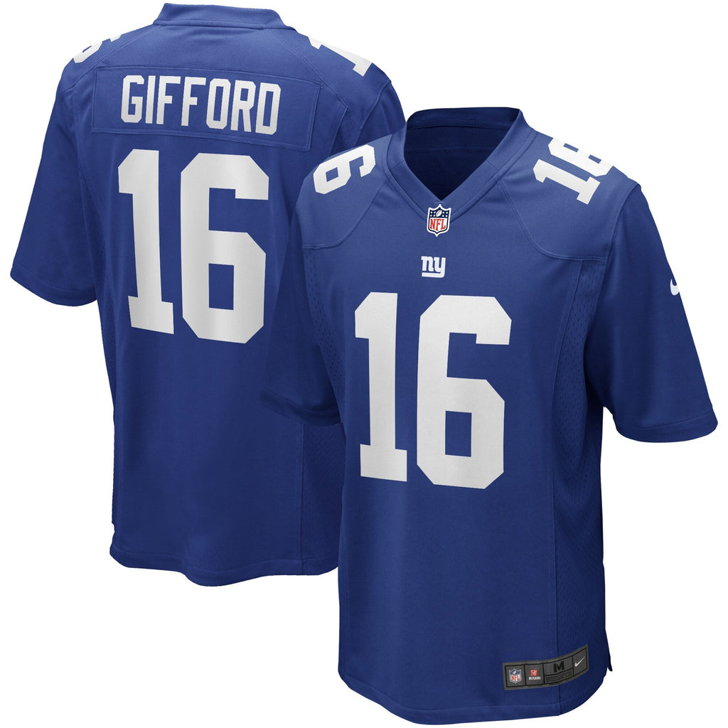 New York Giants Frank Gifford Royal Game Retired Player Jersey product image 1, provided for visual reference and product