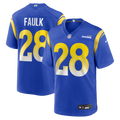 Los Angeles Rams Marshall Faulk Royal Game Retired Player Jersey product image 1, provided for visual reference and product