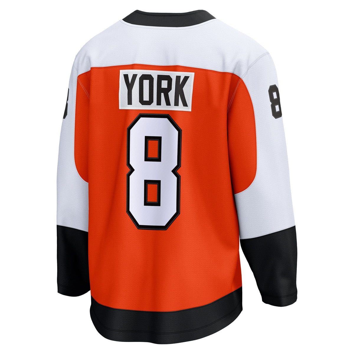 Philadelphia Flyers Cam York Orange Home Breakaway Jersey product image 4, provided for visual reference and product detail