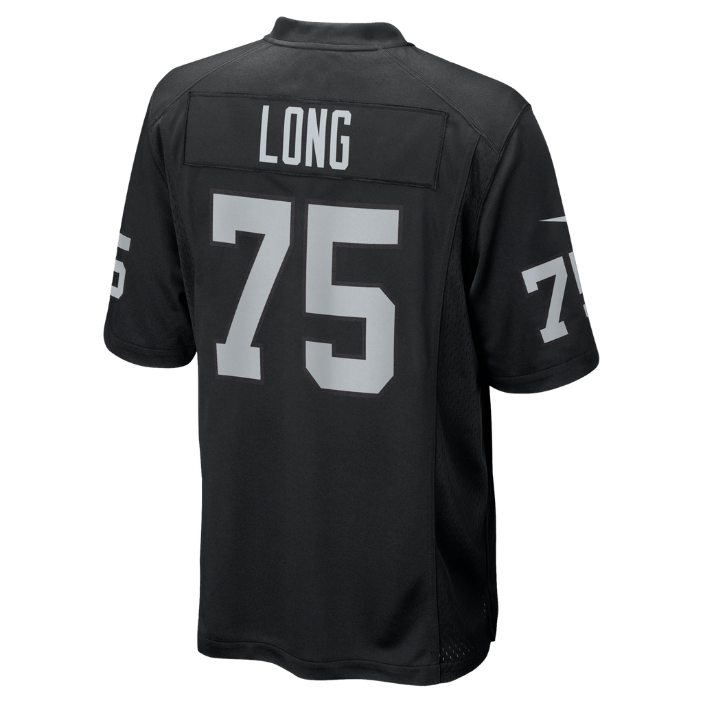 Las Vegas Raiders Howie Long Black Game Retired Player Jersey product image 4, provided for visual reference and product