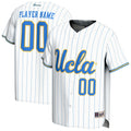 UCLA Bruins Lightweight Collegiate Baseball NIL Pick-A-Player Fashion Jersey - White product image 1, provided for visual