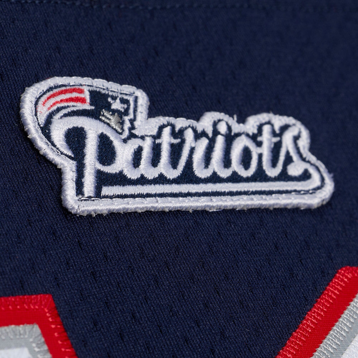New England Patriots Tom Brady Navy Super Bowl XXXVI Authentic Throwback Jersey product image 6, provided for visual