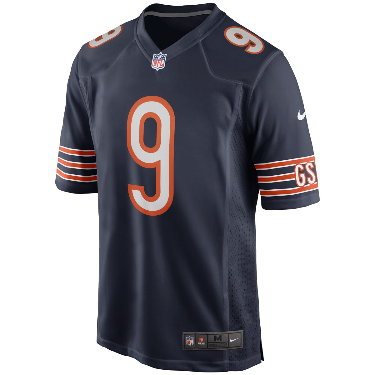 Chicago Bears Jim McMahon Navy Game Retired Player Jersey product image 3, provided for visual reference and product detail