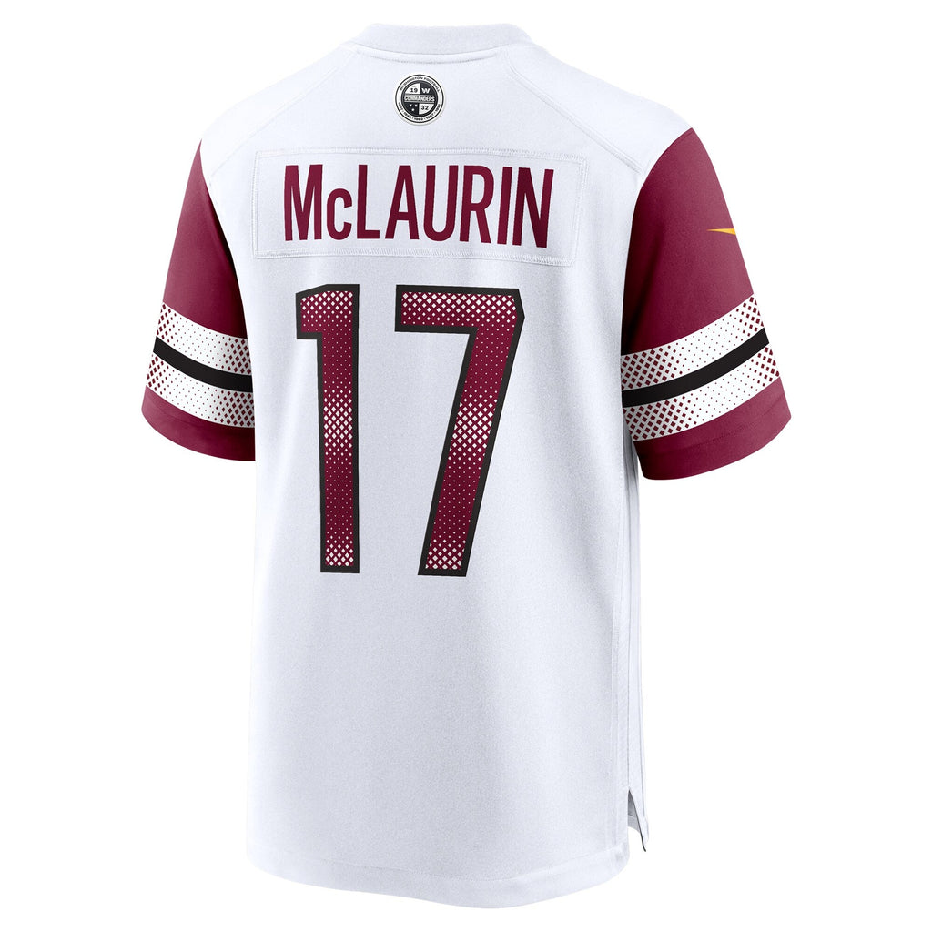 Washington Commanders Terry McLaurin White Game Jersey product image 4, provided for visual reference and product detail