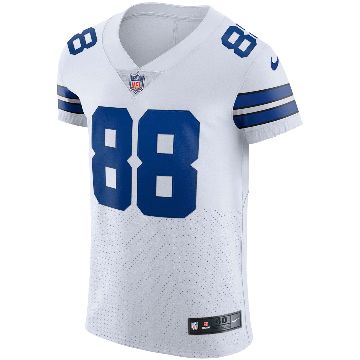 Dallas Cowboys CeeDee Lamb White Vapor Elite Jersey product image 3, provided for visual reference and product detail review