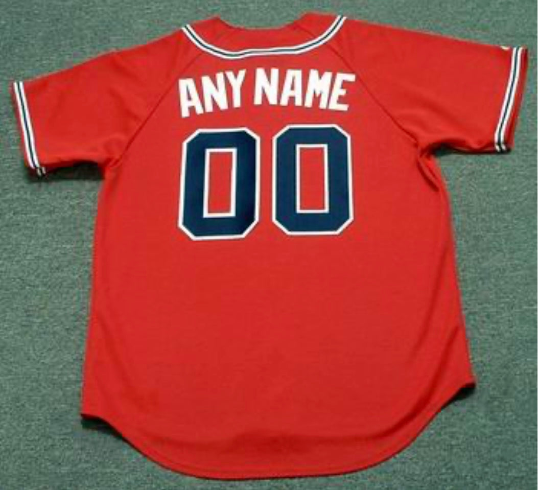 Any name & Number Custom Atlanta Braves Official MLB product image 1