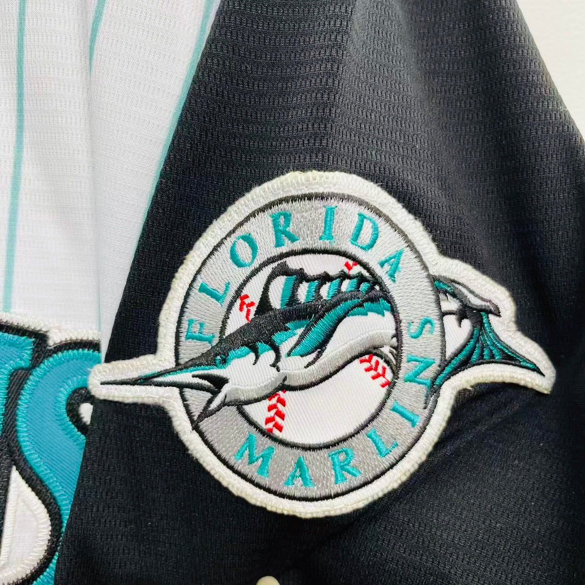 Gary Sheffield Florida Marlins 1997 Official MLB Jersey product image 4