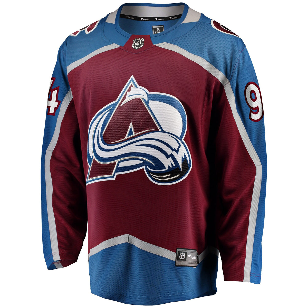 Colorado Avalanche Joel Kiviranta Maroon Home Premier Breakaway Player Jersey product image 3, provided for visual reference