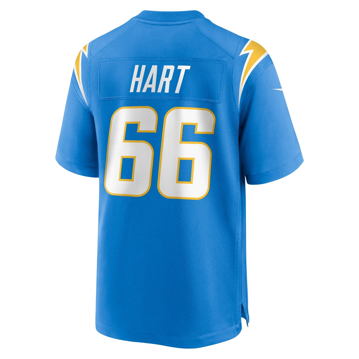 Los Angeles Chargers Bobby Hart Powder Blue Team Game Jersey product image 4, provided for visual reference and product