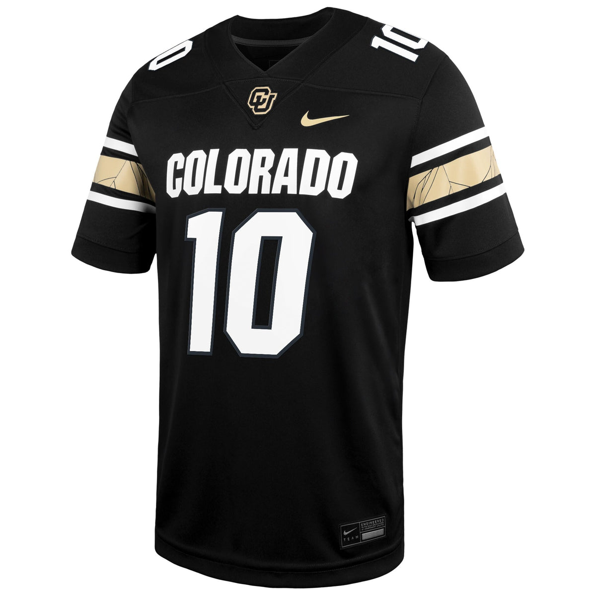 Julian Lewis Colorado Buffaloes Alternate Game Jersey - Black product image 3, provided for visual reference and product