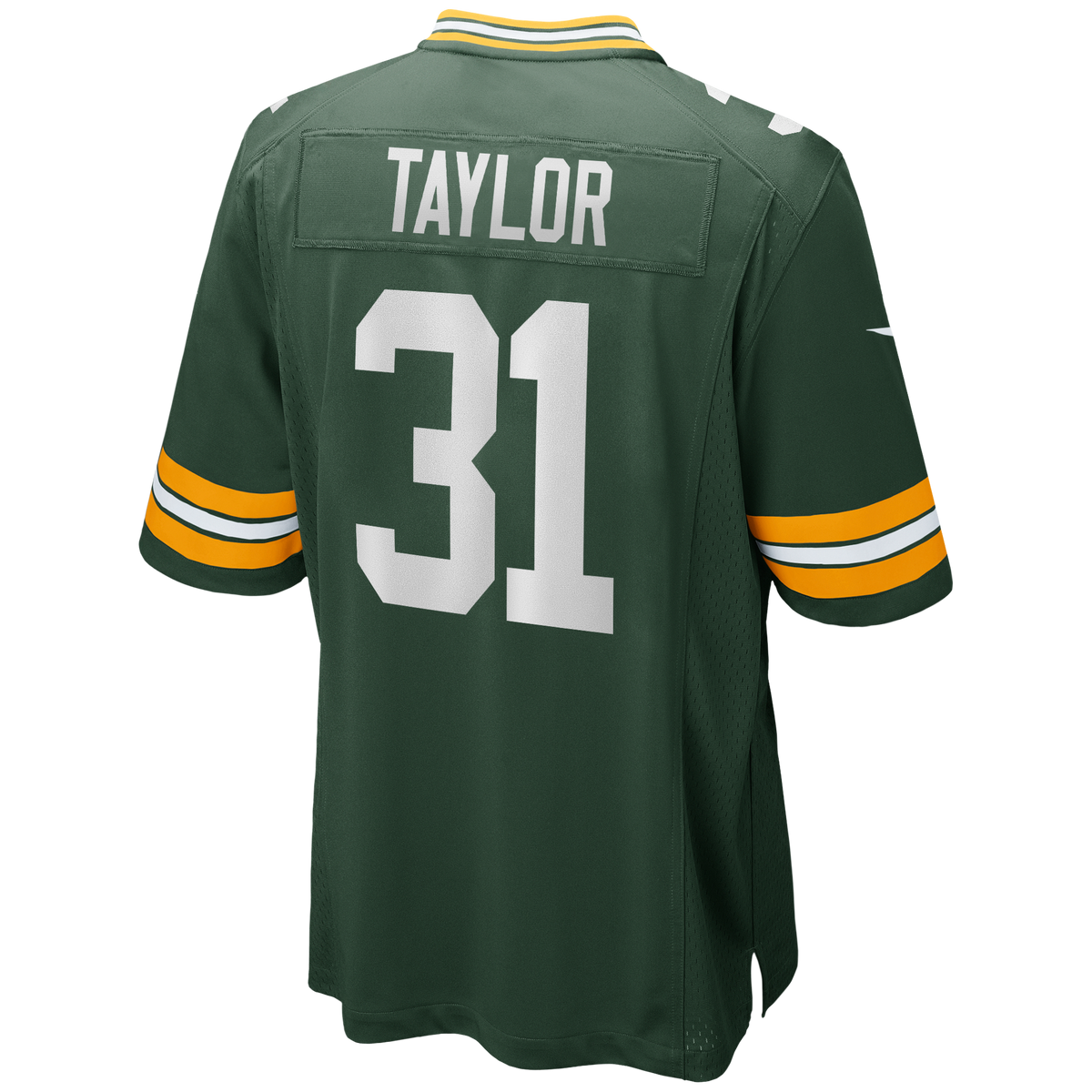 Green Bay Packers Jim Taylor Green Game Retired Player Jersey product image 3, provided for visual reference and product