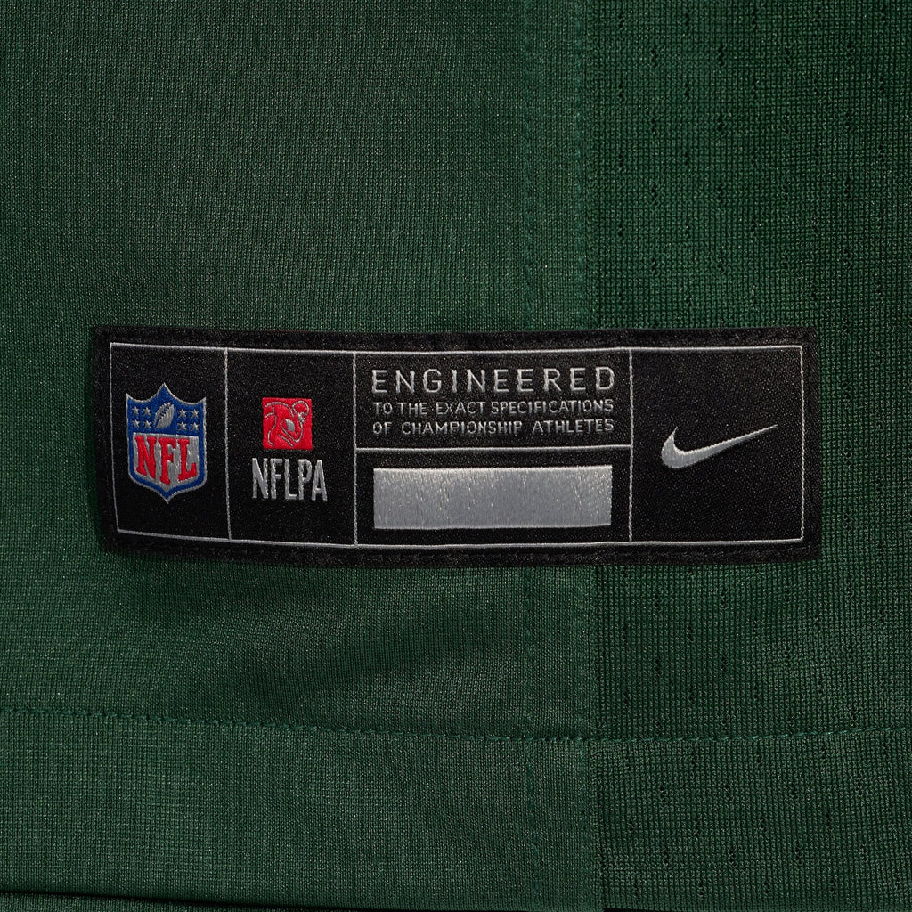 Green Bay Packers Travis Glover Green Game Jersey product image 6, provided for visual reference and product detail review