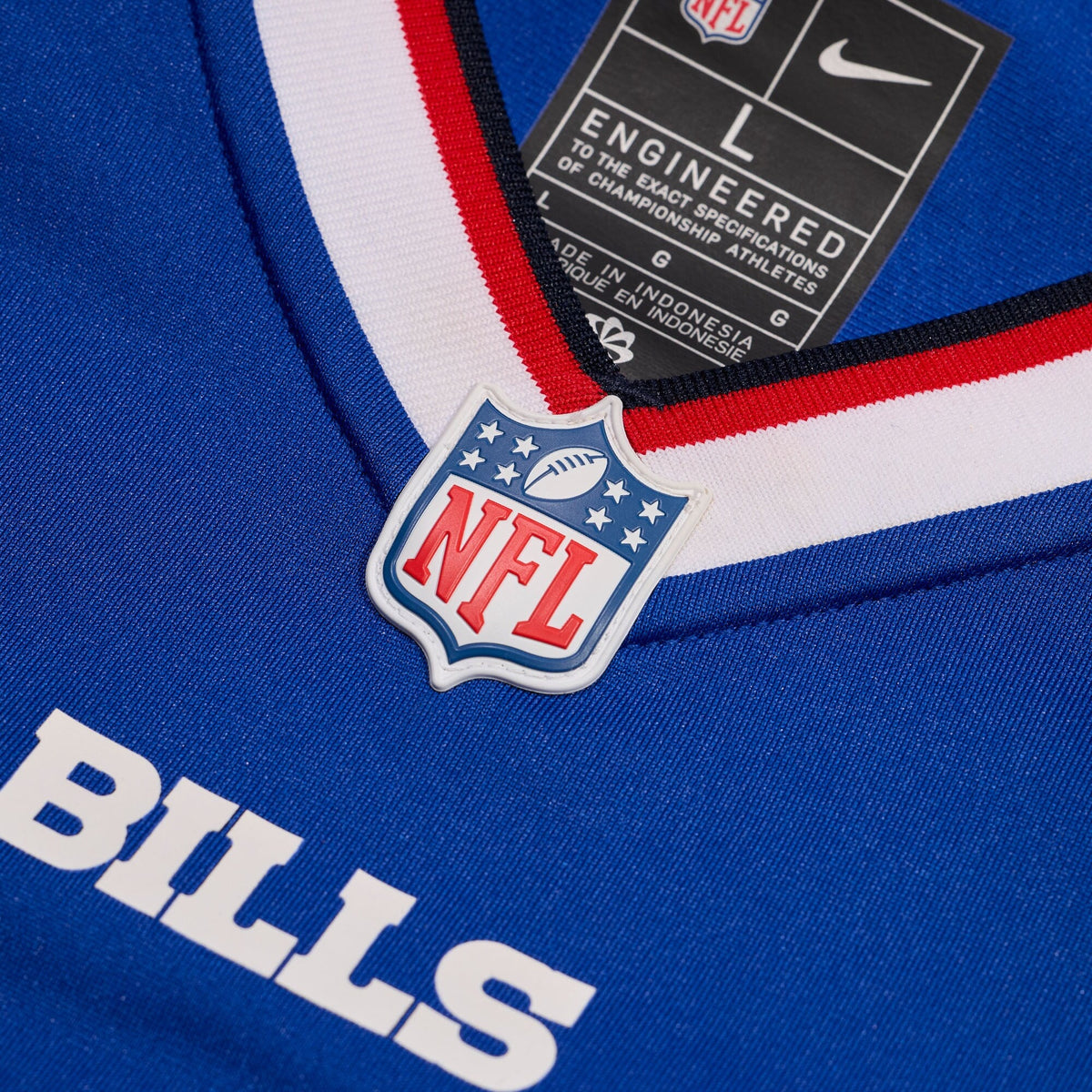 Buffalo Bills Rasul Douglas Royal Game Jersey product image 4, provided for visual reference and product detail review