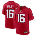 Atlanta Falcons Jake Bailey Red Team Game Jersey product image 1, provided for visual reference and product detail review