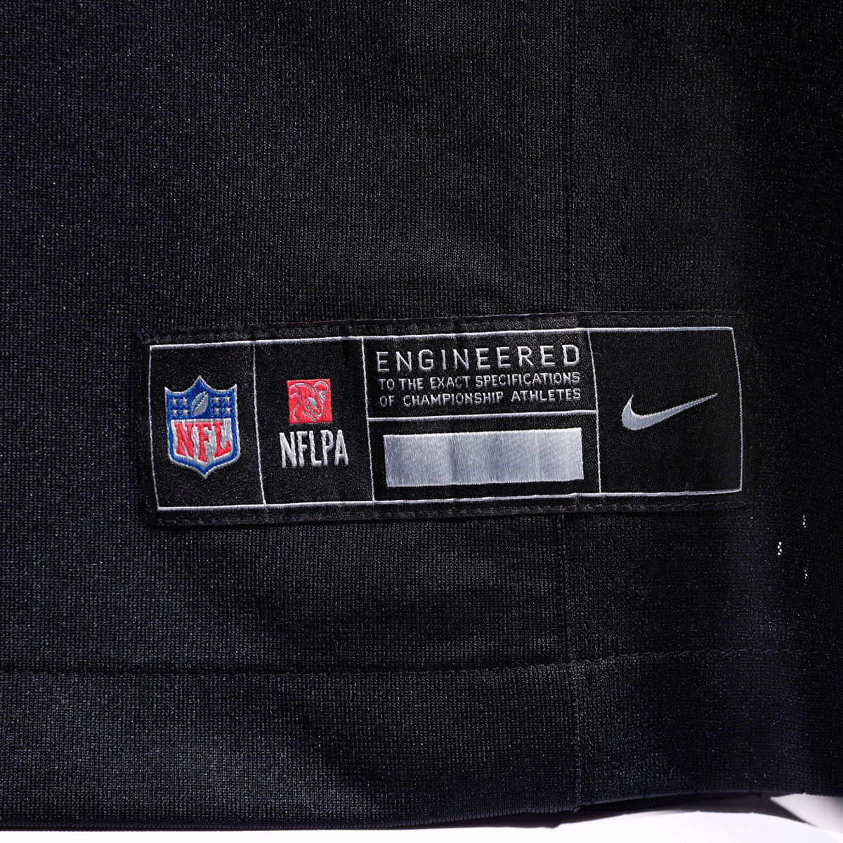 Las Vegas Raiders Ronnie Lott Black Game Retired Player Jersey product image 6, provided for visual reference and product