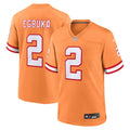 Tampa Bay Buccaneers Emeka Egbuka Creamsicle Alternate 2 Game Jersey product image 1, provided for visual reference and