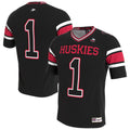 Northern Illinois Huskies Lightweight Collegiate Football Blackout Fashion Jersey product image 1, provided for visual