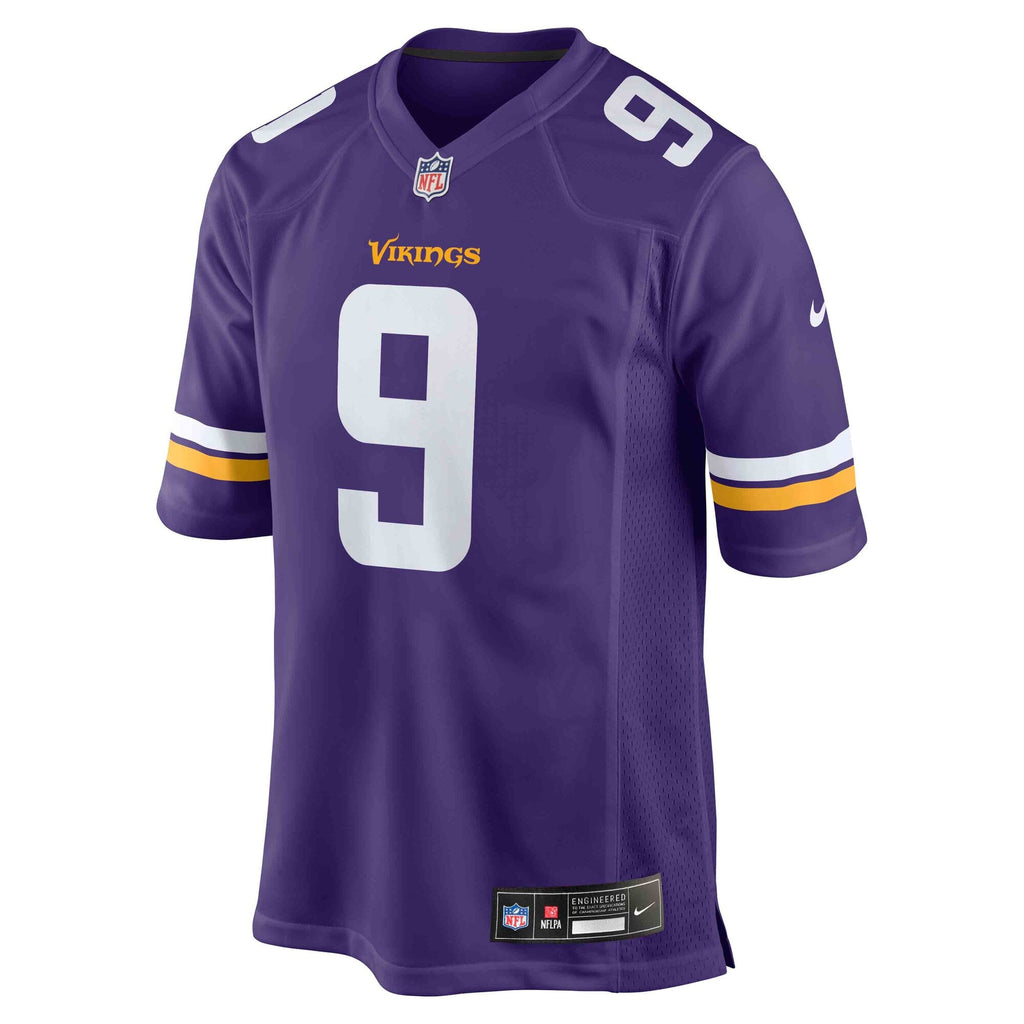 Minnesota Vikings J.J. McCarthy Purple Player Game Jersey product image 3, provided for visual reference and product detail