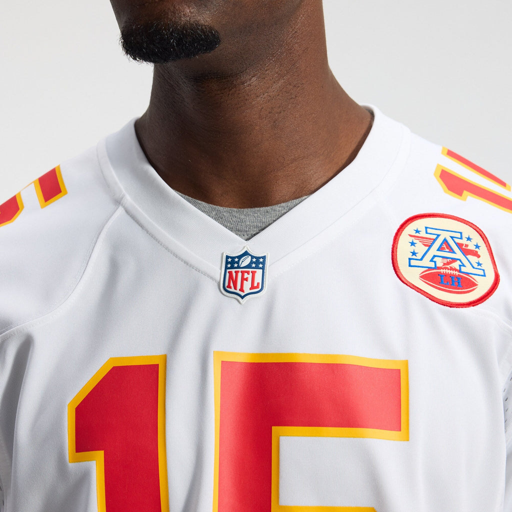 Kansas City Chiefs Patrick Mahomes White Game Jersey product image 10, provided for visual reference and product detail