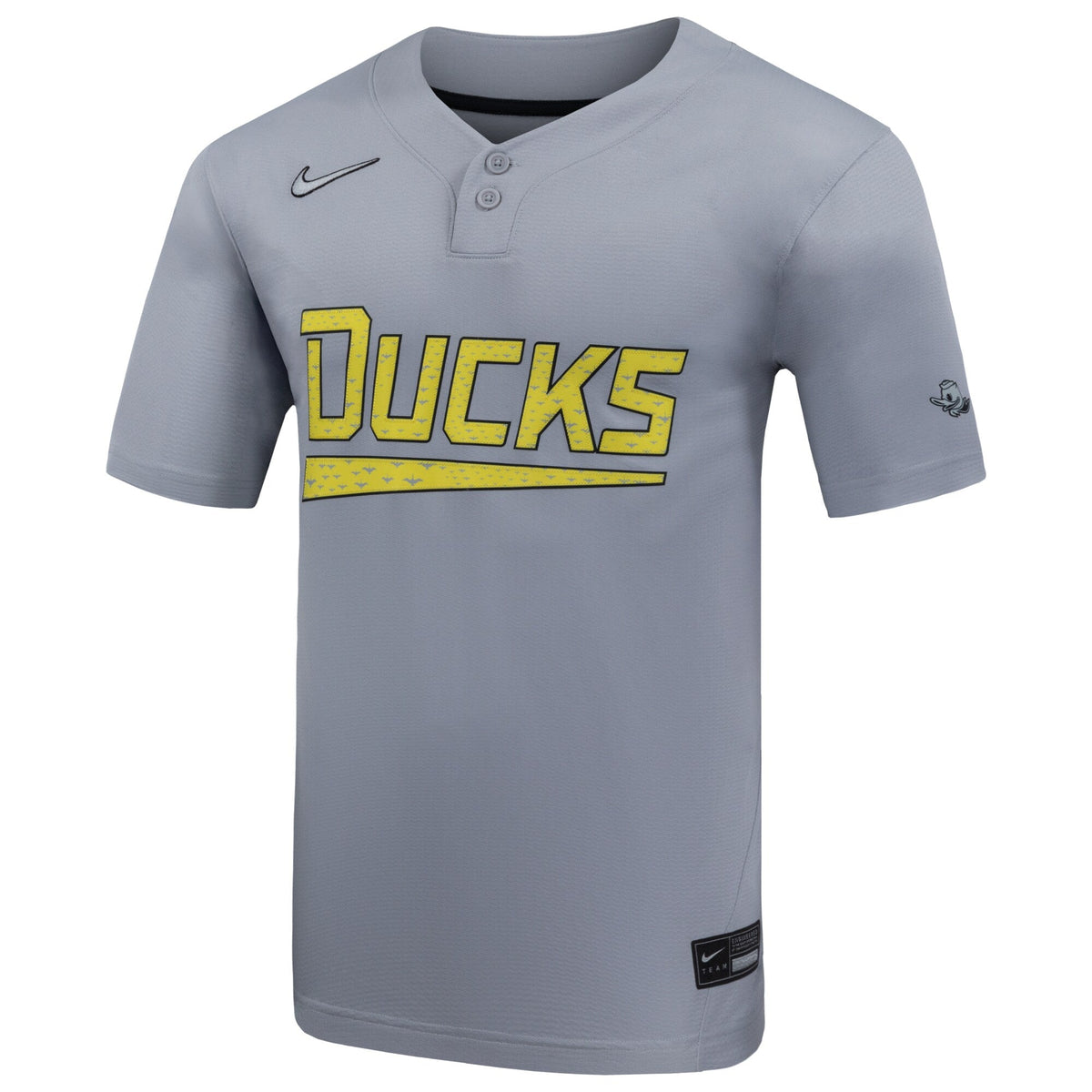 Oregon Ducks Limited Softball Jersey - Gray product image 3, provided for visual reference and product detail review