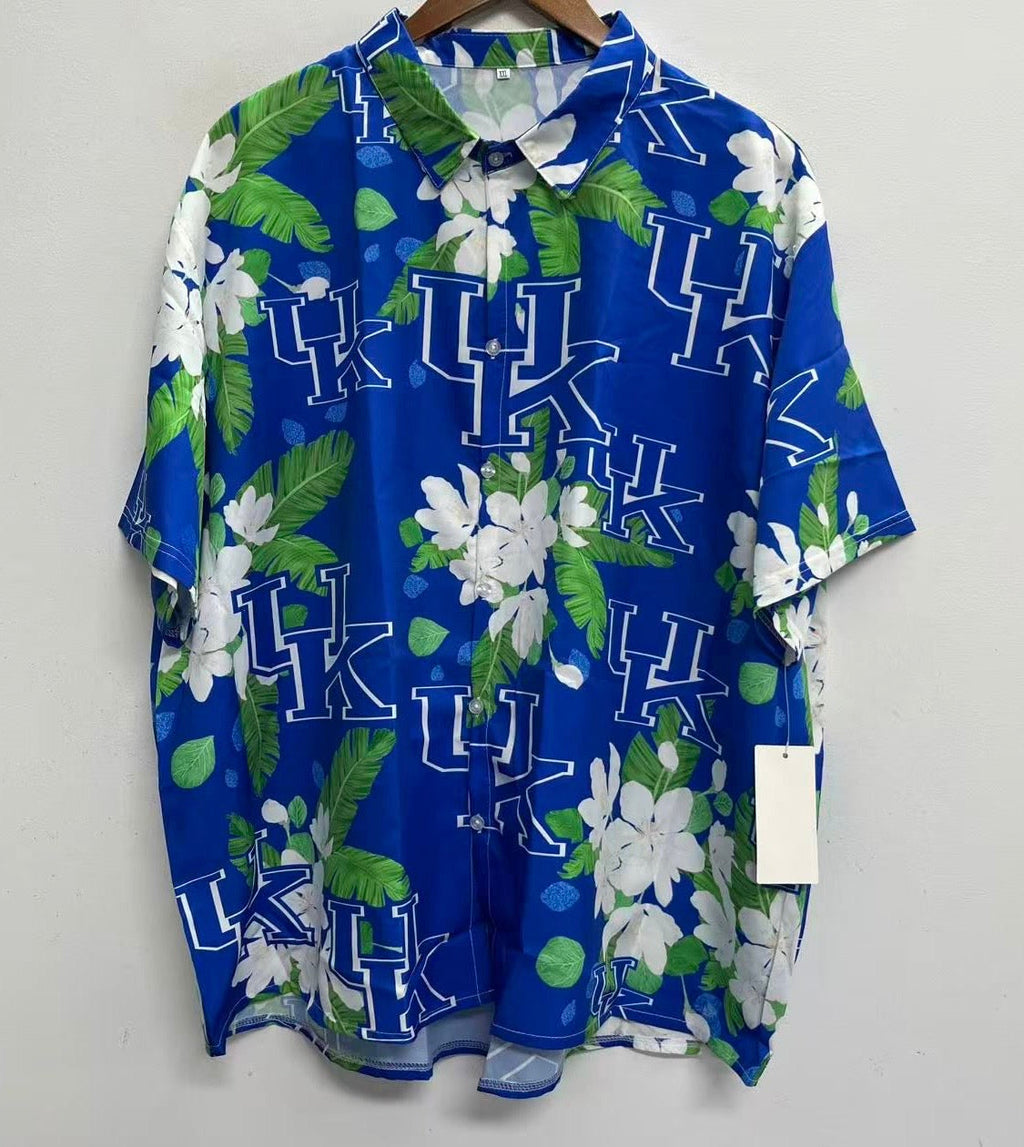 University of Kentucky Official NCAA Floral Palm shirt product image 2
