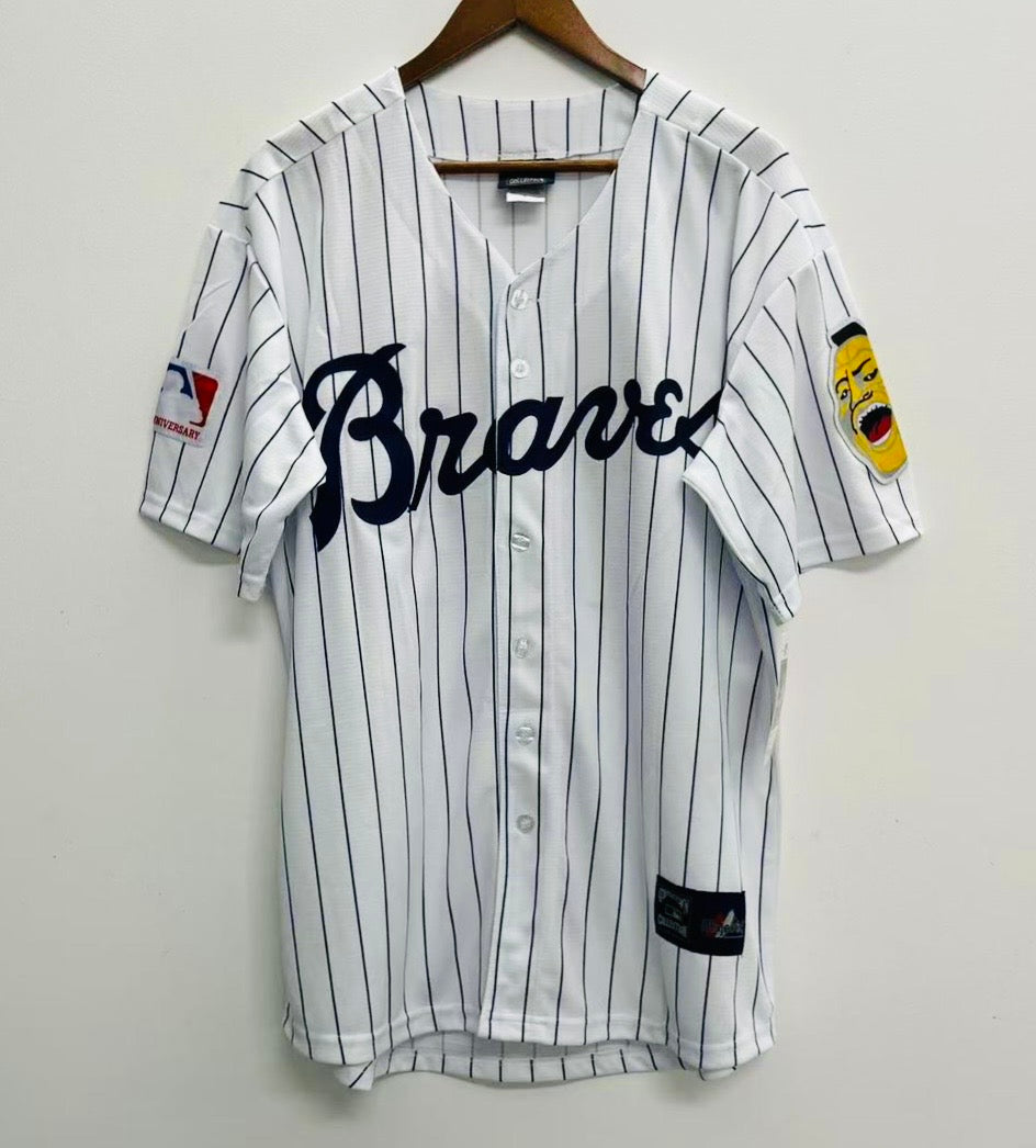 Bob Uecker 1967 Atlanta Braves Official MLB Majestic Jersey product image 2