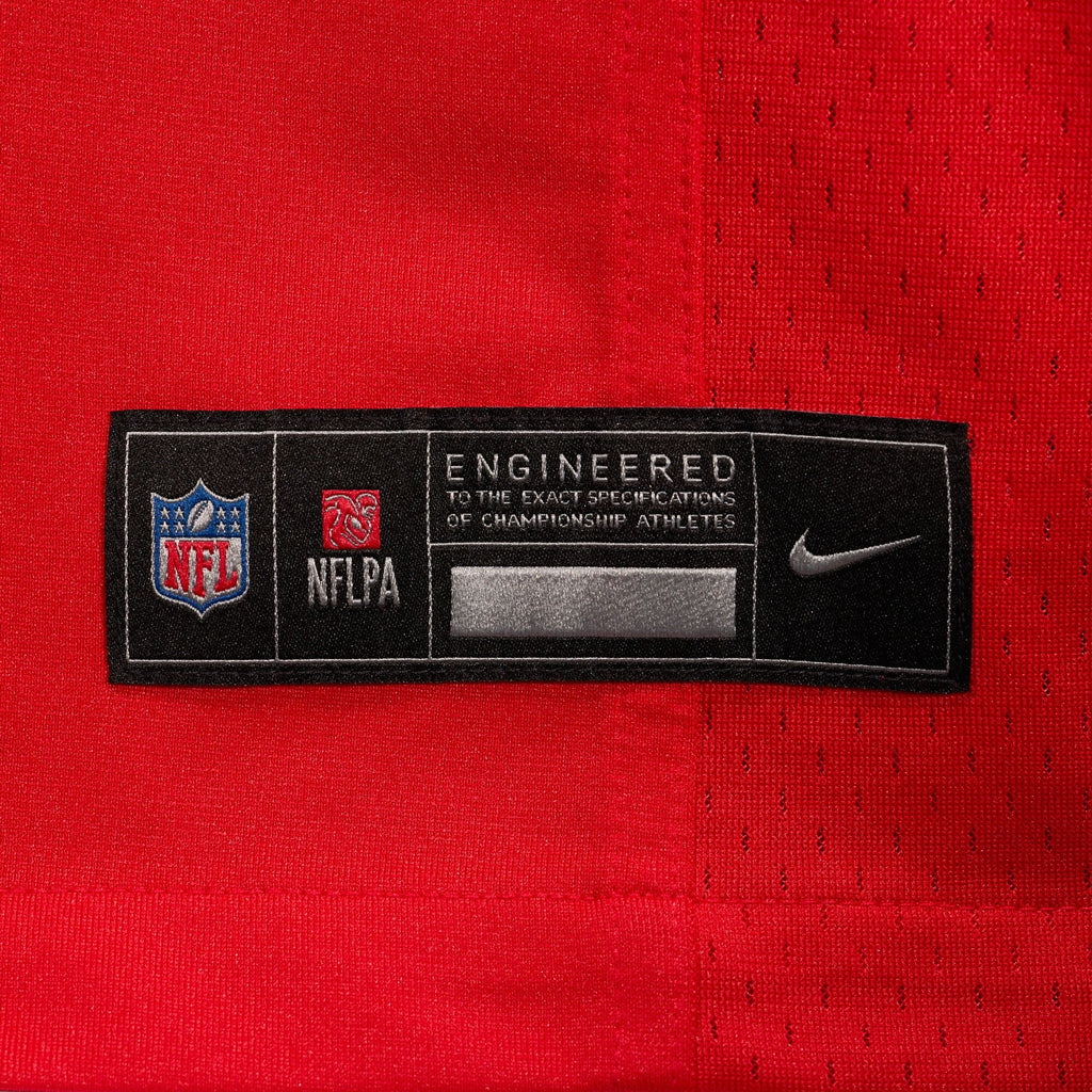 Buffalo Bills Dalton Kincaid Red Alternate Game Jersey product image 7, provided for visual reference and product detail