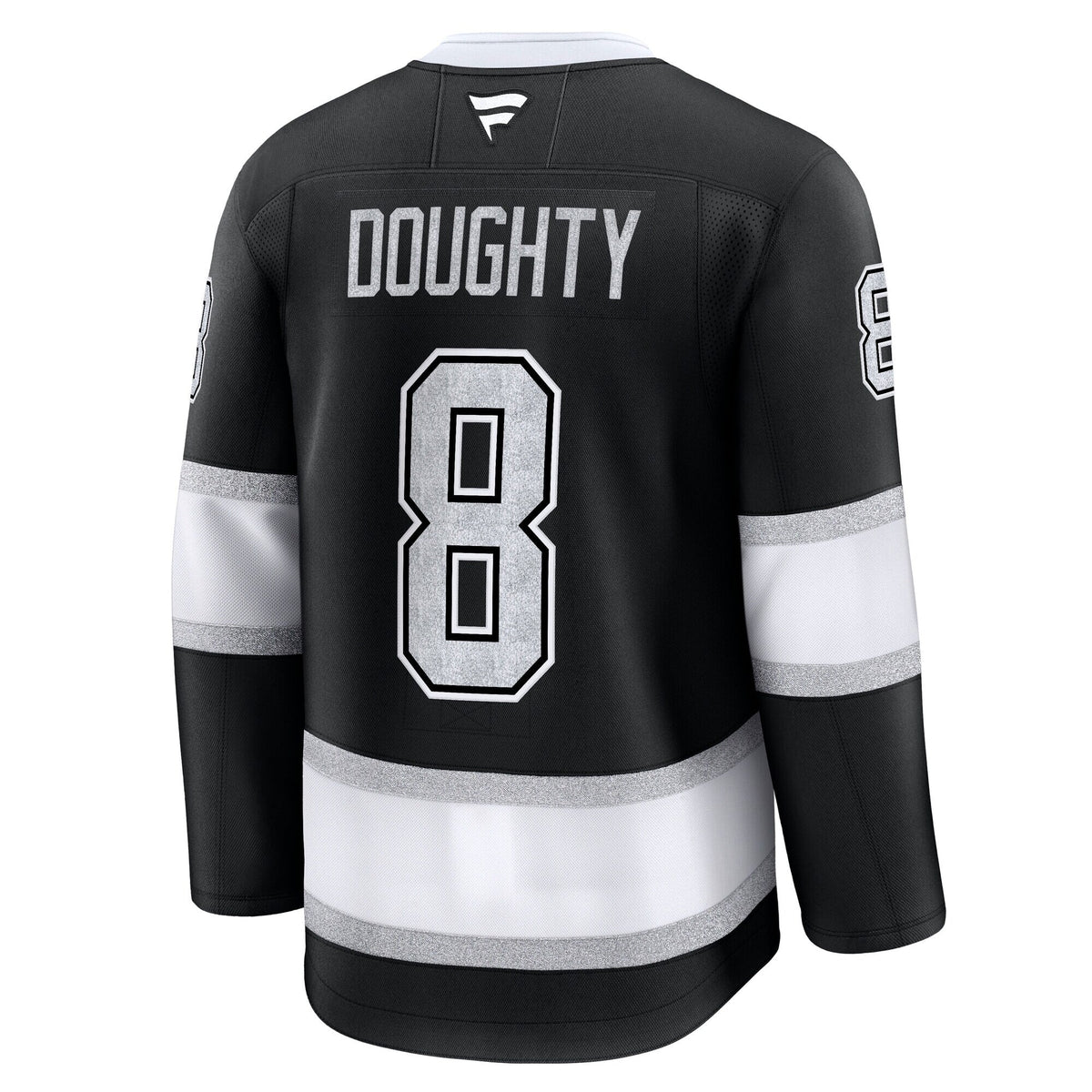 Los Angeles Kings Drew Doughty Black Home Premium Jersey product image 4, provided for visual reference and product detail