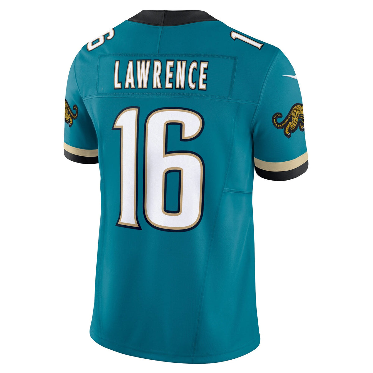 Jacksonville Jaguars Trevor Lawrence Teal Prowler Throwback Vapor F.U.S.E. Limited Jersey product image 4, provided for
