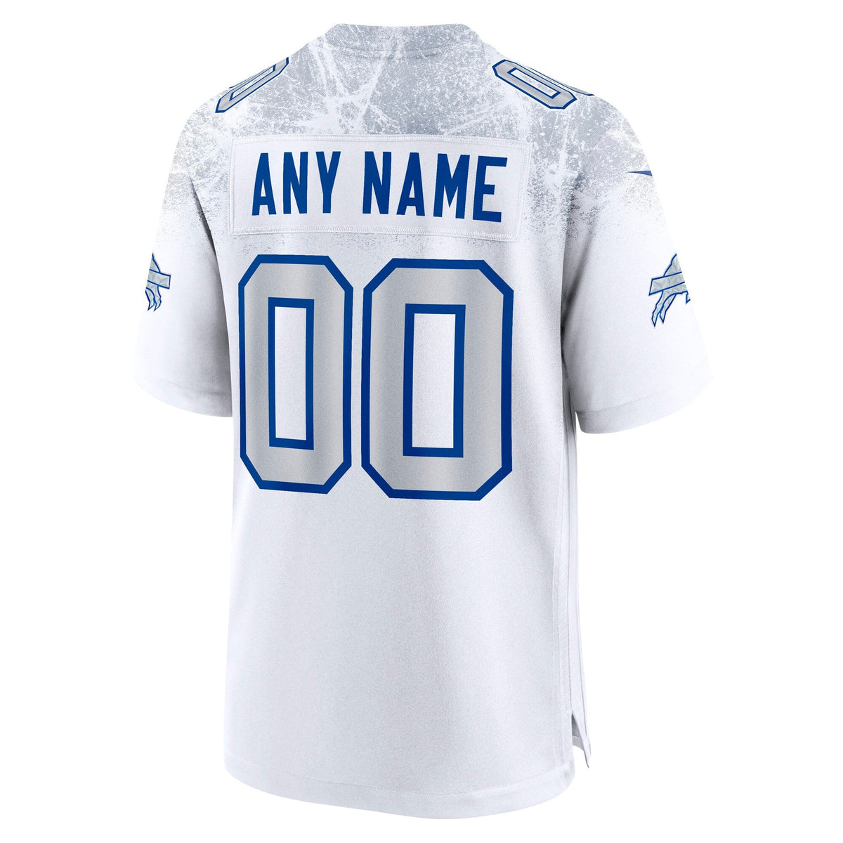 Buffalo Bills White 2025 Rivalries Collection Custom Game Jersey product image 4, provided for visual reference and product
