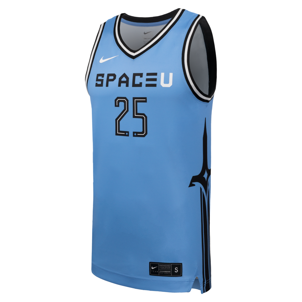 UCF Knights Space Game Replica Basketball Jersey - Light Blue product image 3, provided for visual reference and product