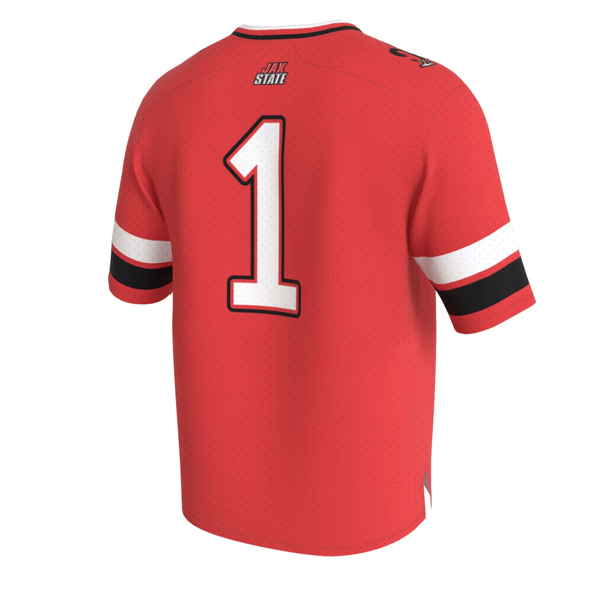 Jacksonville State Gamecocks Lightweight Collegiate Football Fashion Jersey - Red product image 4, provided for visual