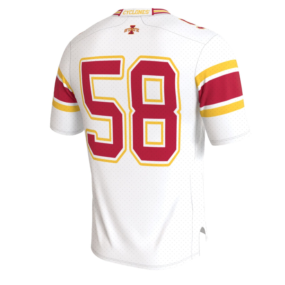 Iowa State Cyclones Lightweight Collegiate Football Whiteout Fashion Jersey product image 4, provided for visual reference