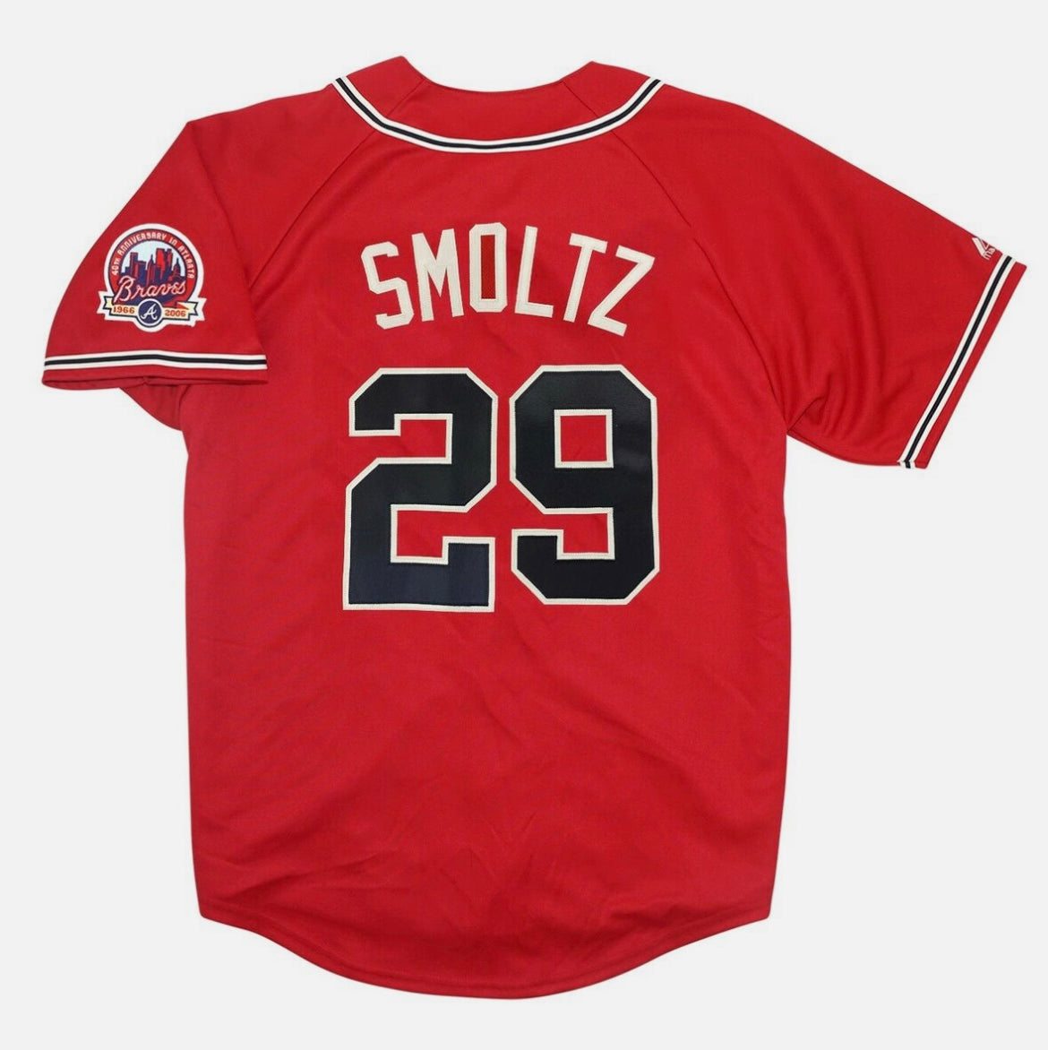 John Smoltz Atlanta Braves Official MLB Jersey Majestic product image 1