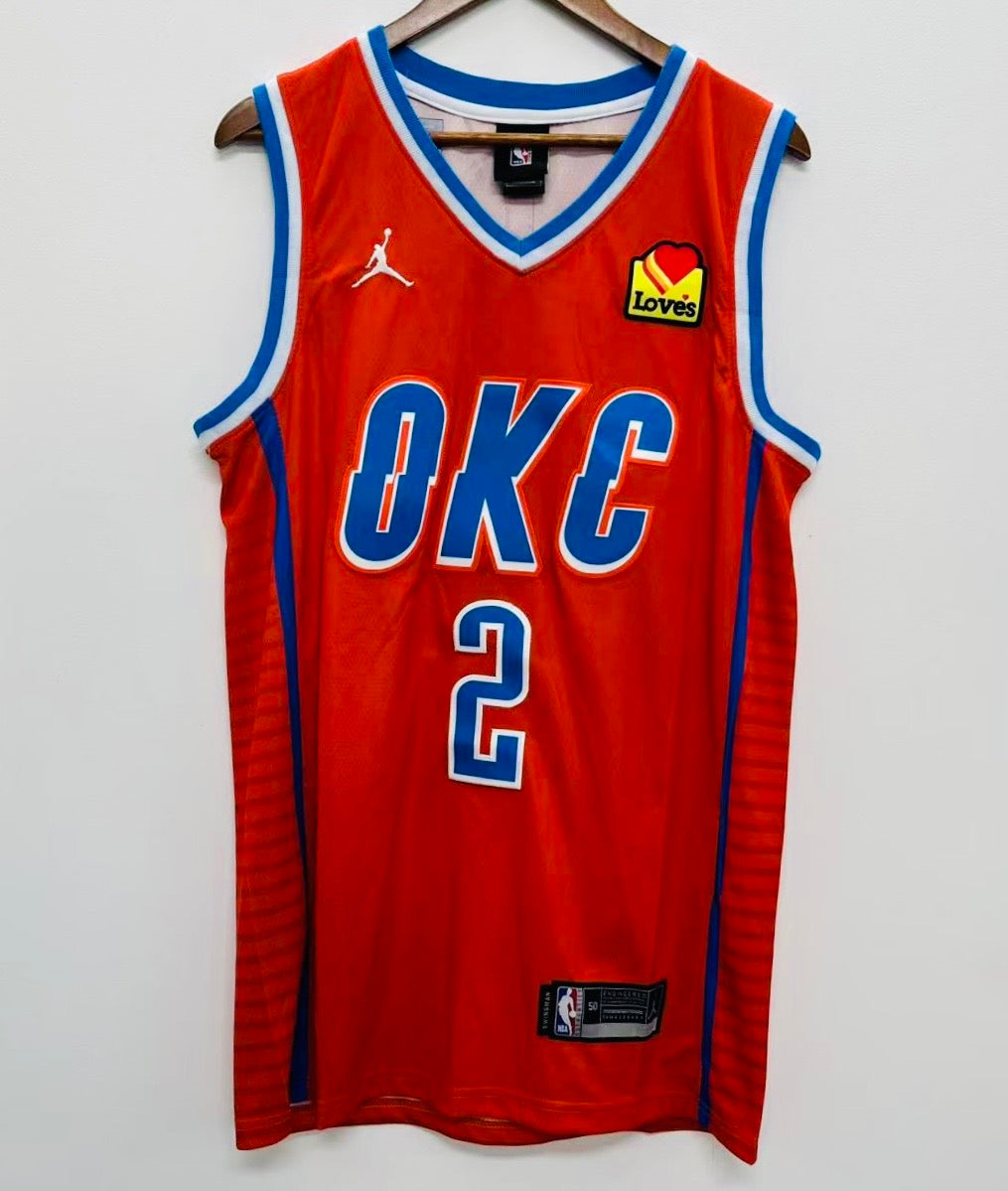 Shai Gilgeous Alexander Oklahoma City Thunder official NBA product image 2