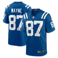 Indianapolis Colts Reggie Wayne Royal Retired Player Game Jersey product image 1, provided for visual reference and product