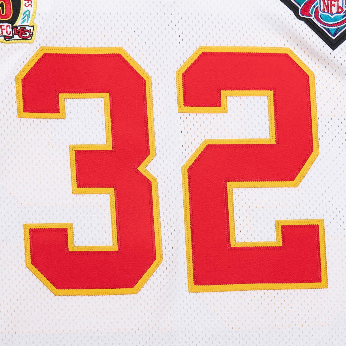 Kansas City Chiefs 1994 Marcus Allen White Authentic Throwback Retired Player Jersey product image 5, provided for visual