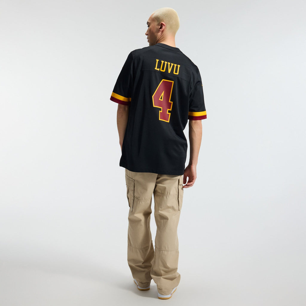 Washington Commanders Frankie Luvu Black Hail Raiser Alternate Game Jersey product image 6, provided for visual reference
