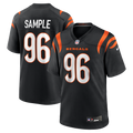 Cincinnati Bengals Cam Sample Black Game Jersey product image 1, provided for visual reference and product detail review