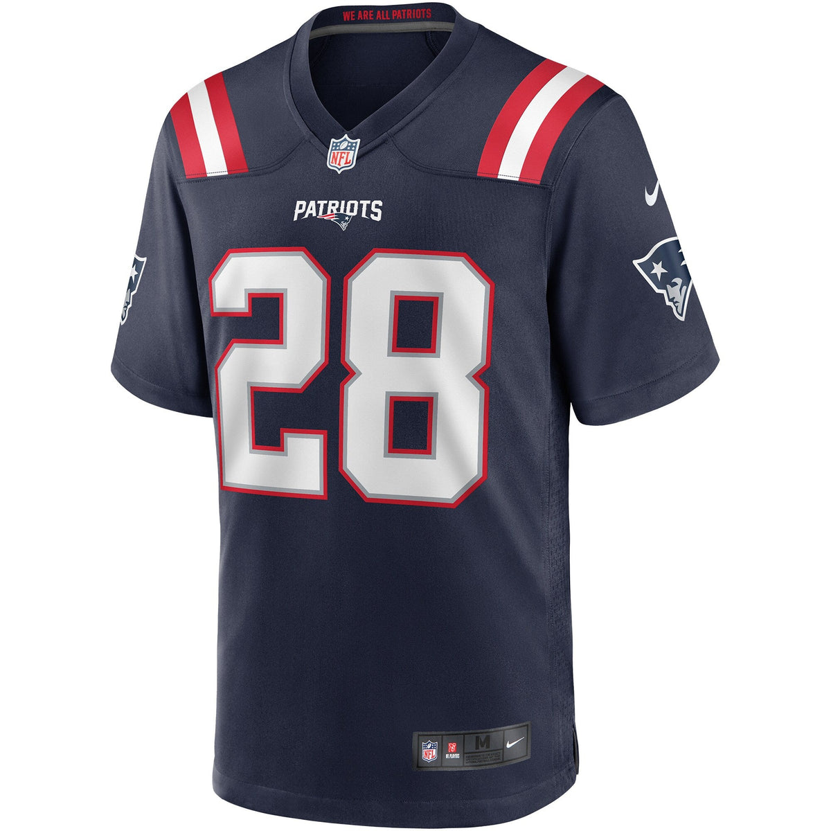 New England Patriots Curtis Martin Navy Game Retired Player Jersey product image 3, provided for visual reference and