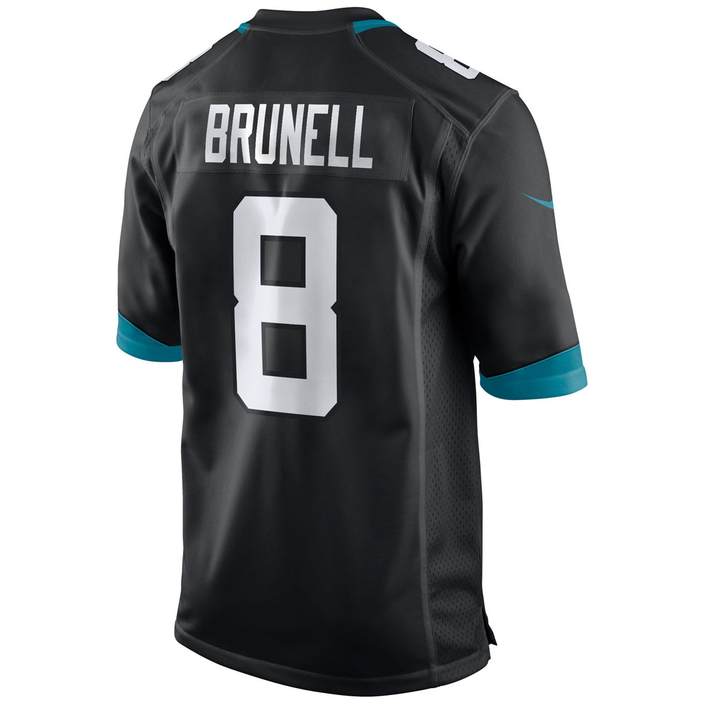 Jacksonville Jaguars Mark Brunell Black Retired Player Alternate Game Jersey product image 4, provided for visual reference