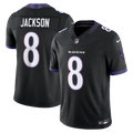 Baltimore Ravens Lamar Jackson Black Alternate Alternate Vapor F.U.S.E. Stitched Limited Jersey product image 1, provided