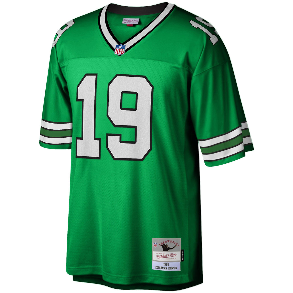 New York Jets Keyshawn Johnson Kelly Green Legacy Replica Jersey product image 3, provided for visual reference and product