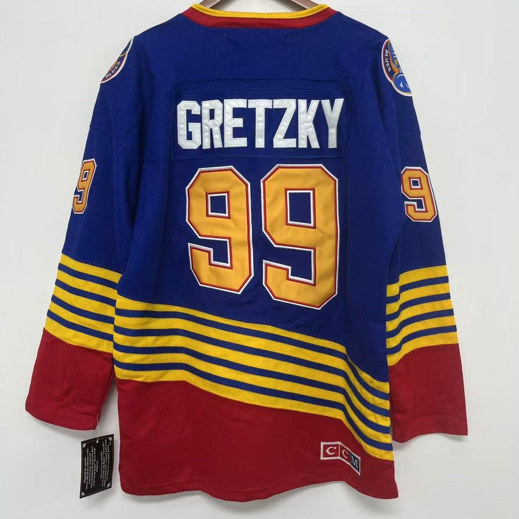 Wayne Gretzky St. Louis Blues Official NHL CCM Jersey blue product image 4