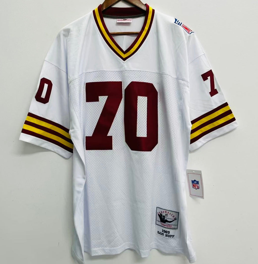 Sam Huff 1969 Washington Redskins Commanders Mitchell & product image 2