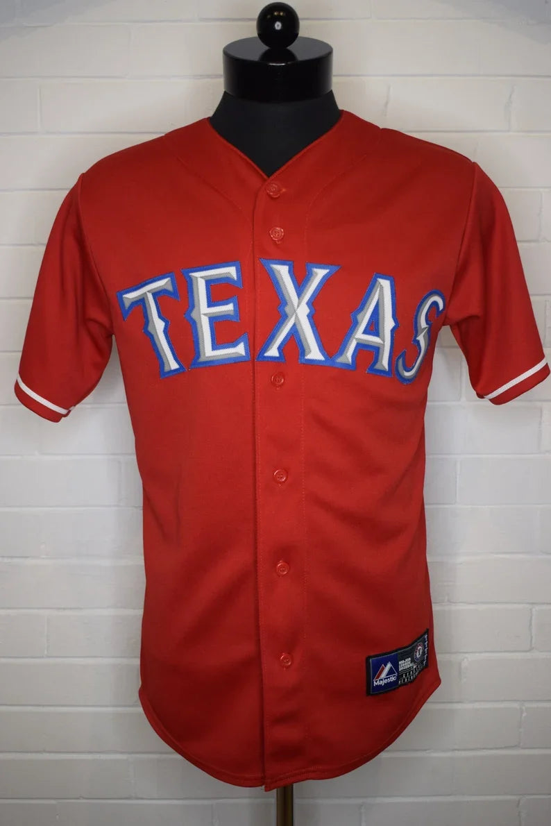 Josh Hamilton Texas Rangers official MLB Jersey Majestic red product image 2