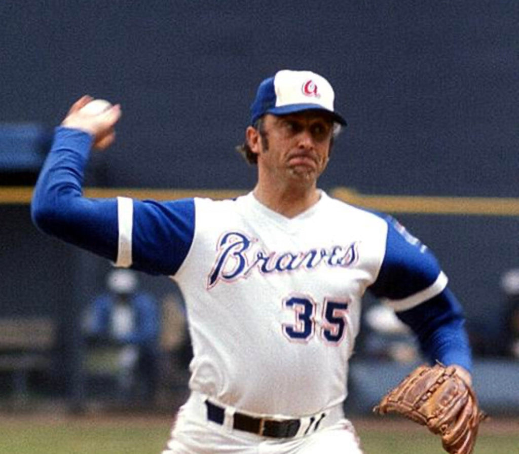 Phil Niekro 1969 Atlanta Braves Official MLB Jersey Majestic product image 3